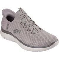 Skechers Men's Slip Ins Summits High Range Trainers, Grey