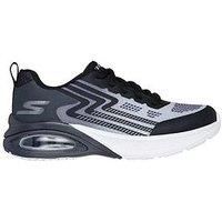 Skechers Microspec Max Advance Lace Up Trainer - Black