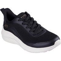 Skechers Bobs Squad Waves Still Wading Textile Women's Black Trainers New