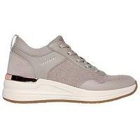Skechers Women/'s Billion 2 Sneaker, Taupe, 8 UK