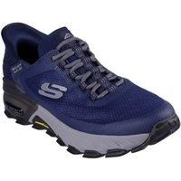 Skechers Max Protect Assembly Textile Men's Navy Hiking Boots New