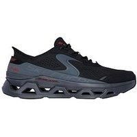 Skechers Glide-Step Altus Synthetic Men's Black/Charcoal Trainers New
