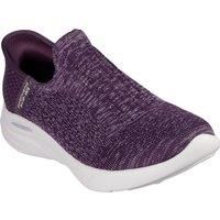 Skechers Women/'s Relaxed FIT Sport Sneaker, Purple, 7 UK