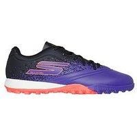 Skechers Junior Razor Astro Turf Football Boots -Purple/Black