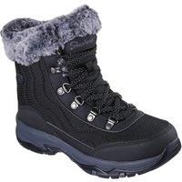 Skechers Women/'s Boots- TREGO STORMIE, Black, 7