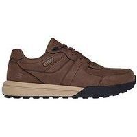 Skechers Men/'s Netson Gander Sneaker, Brown Synthetic, 11 UK
