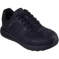 Skechers Mens Trainer-NETSON Sneaker, Black Synthetic, 7 UK