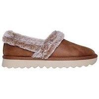 Skechers Cozy Up Womens Slip On Shoes in Chestnut