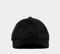 New Era Womens Female Velour Midi 9FORTY NY Yankees Cap - Black - Size ONE SIZE