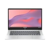 HP Chromebook 14" | Intel Processor N100 Processor| 4 GB RAM | 128 GB Flash Storage | Intel UHD Graphics | HD Display | Up to 12hrs battery | Chrome OS | Dual Speakers | Glacier Silver | 14a-nf0002sa