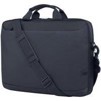HP Everyday Laptop Briefcase for 16 Inch Laptop, Made with Recycled Polyester 600D, 12L, Padded Compartment, Water Resistant, Removable Shoulder Strap, Grey