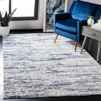 Rio Toronto Hooked Beige/Blue Rug Grey/Blue;Grey/Blue Rectangle 200 x 300 cm