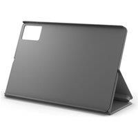 Lenovo Folio Case for Idea Tab | Polyurethane + Polycarbonate, Impact Protection, Integrated Pen Holder, Convertible Stand - Luna Grey Colour