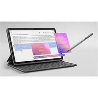 Lenovo Idea Tab - Display 11" 2.5K (2560x1600) 90Hz Paper-like, Processor Mediatek Dimenity 6300, RAM 8GB, Memory 128GB, WiFi 5, Tablet Android 15, Tab Pen + Folio Keyboard included - Luna Grey