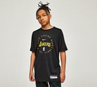 Nike Basketball Junior LA Lakers Legend T-Shirt - Black - Size S/B