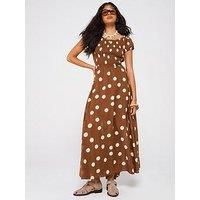 Free People Ultraviolet Dress - Brown