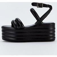 Free People Iris Flatform - Black