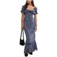 Free People Bali Santa Cruz Dress - Blue