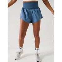Fp Movement Womens Training Carpe Diem Shorts - Blue