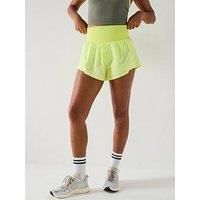 Fp Movement Womens Training Carpe Diem Shorts - Yellow