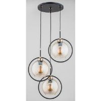 Fairmont Park McClusky 3 - Light Pendant Matte Black