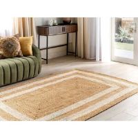 Highland Dunes Jute Area Rug 160 x 230 cm Beige Bruckmann Beige Rectangle 160 x 230cm