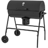 Dakota Fields Bucholz 98cm W Charcoal Grill black/gray 102.0 H x 98.0 W x 71.5 D cm