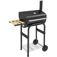 Dakota Fields Brissa 83cm W Portable Charcoal Grill black/gray 115.0 H x 83.0 W x 46.5 D cm