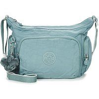 Kipling Gabb S is the wide and lightweight shoulder strap with numerous internal and external pockets, a main compartment with zip and a practical key strap, 3nl Relaxed Grey