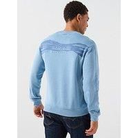 Napapijri Men'S Back Graphic Sweatshirt - Blue