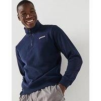 Napapijri Men'S Small Box Logo Sweatshirt - Blue