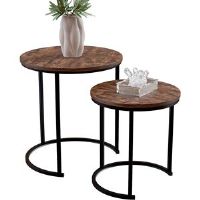Borough Wharf Adalisse Coffee Table Dark Wood 50.5cm H X 48cm W X 48cm D