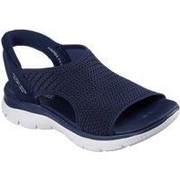 Skechers Women/'s Summits-Sweetly Evolved Sport Sandal, Navy, 8 UK