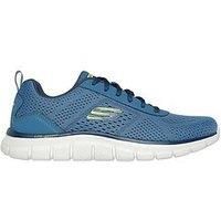 Skechers Track Leshur Mens Fashion Trainers in Slate - 11 UK