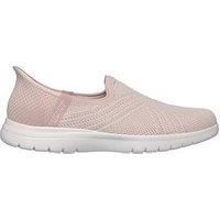 Skechers Women/'s ON-The-GO Flex Excellency Slip-On, Pink, 8