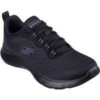 Skechers Women/'s Flex Appeal 5.0 New Path Sneaker, Black Mesh/Gray Trim, 8 UK