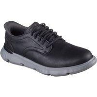 Skechers Garza Duran Leather Men's Black Trainers
