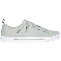 Skechers B Cute 2.0 Frayed Canvas Slip-On Trainer - Mint Canvas