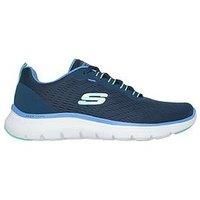 Skechers Women/'s Flex Appeal 5.0 New Path Sneaker, Navy, 7 UK