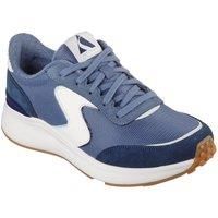 Skechers women/'s Blvd Retro Revival Sneaker, Navy, 9