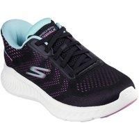 Skechers Women/'s GO Walk Now Sneaker, Black, 3 UK
