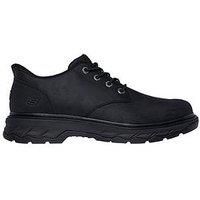 Skechers Lockett- Gustav Slip- Ins Bungee Lace Up Shoe-Black