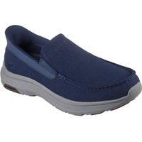 Skechers Men/'s Pollard-Wilfred Sneaker, Navy, 8 UK
