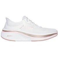 Skechers Women/'s GO Run Elevate 2.0 Banyan Sneaker, White, 7 UK