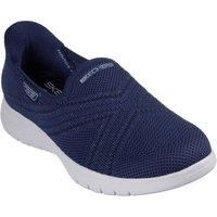Skechers Women/'s ON-The-GO Flex Excellency Sneaker, Navy, 3 UK