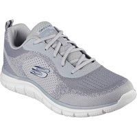 Skechers Men/'s Track GLENDOR Sneaker, Gray, 8 UK
