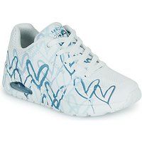 Skechers  JGOLDCROWN: UNO - SPREAD THE LOVE  women's Shoes (Trainers) in White