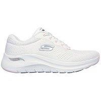 Skechers Women/'s Arch FIT 2.0 Big League Trainers, White, 6