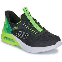 Skechers  SLIP-INS: MICROSPEC MAX - BRISK-STRIPE  boys's Children's Shoes (Trainers) in Black