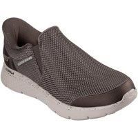 Skechers GO WALK Flex Ojai | Khaki | Mens Slip Ins Trainers